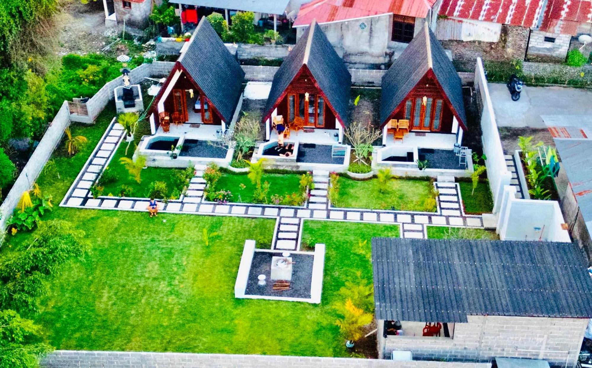 Ampik Batur With Private Hot Springs Bed & Breakfast Kubupenlokan Luaran gambar